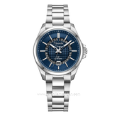 Alexandre Christie AC 8691 LD Silver Dial Blue Stainless Steel